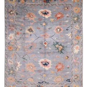 Ziegler Teppe - Usak - 397 x 300 cm - mørkeblå