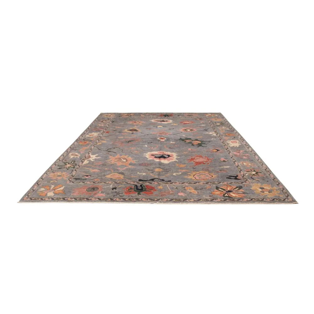 Ziegler Teppe - Usak - 397 x 300 cm - mørkeblå