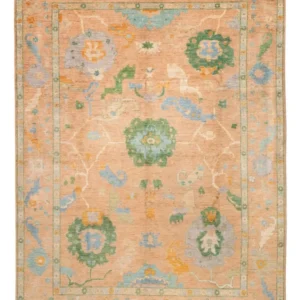 Ziegler Teppe - Usak - 402 x 297 cm - oransje