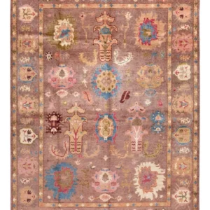 Ziegler Teppe - Usak - 418 x 304 cm - mørk beige