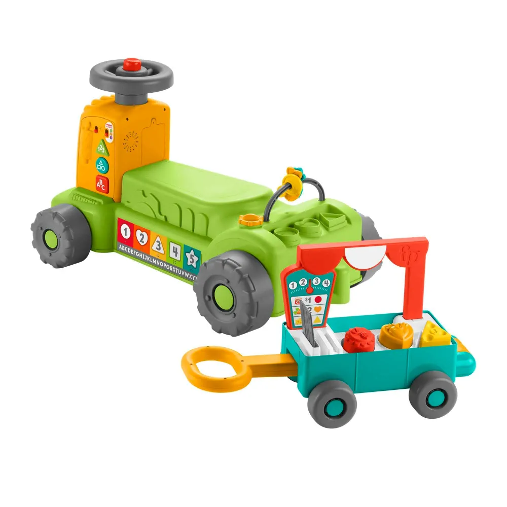 Baby Toys 4W 4-i-1 Interaktiv Gård Small, Flerfarget – Fisher-Price HRG12