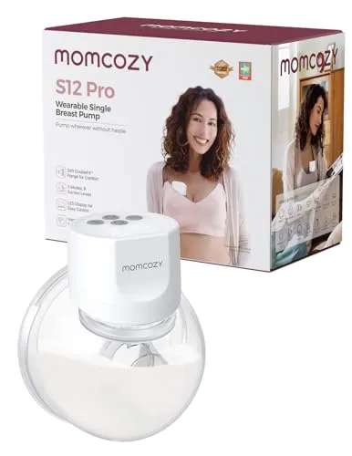 Brystpumpe Trådløs Og Handsfree 1 Stk, Enkel Rengjøring – Momcozy S12 Pro
