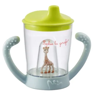 Tutekopp 180ml Lekkasjesikker Med Håndtak Og Lokk Sophie La Girafe