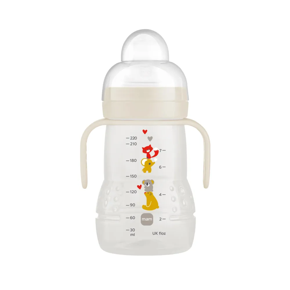 Tutekopp 220ml Med Anti-lekk Tut Og Håndtak, BPA-fri – MAM Trainer+ Koala