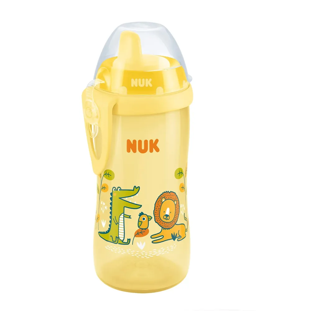 Tutekopp 300ml Baby, Tett Og Bitebestandig, Gul – NUK Kiddy Cup
