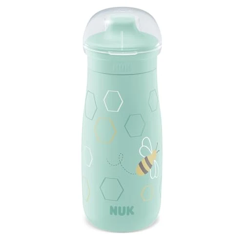 Tutekopp 300ml, Dryppsikker Og Robust, Grønn – NUK Mini-Me Sip