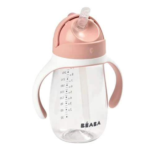 Tutekopp 300ml Med Sugerør, Lekkasjesikker, BPA-fri – Béaba 913480