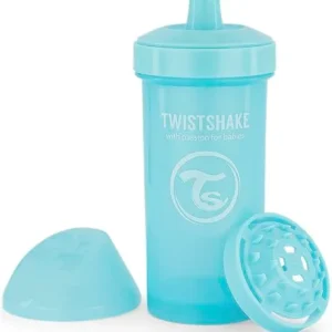 Tutekopp 360ml Med Fruktmikser Og Hard Tut, Blå – Twistshake