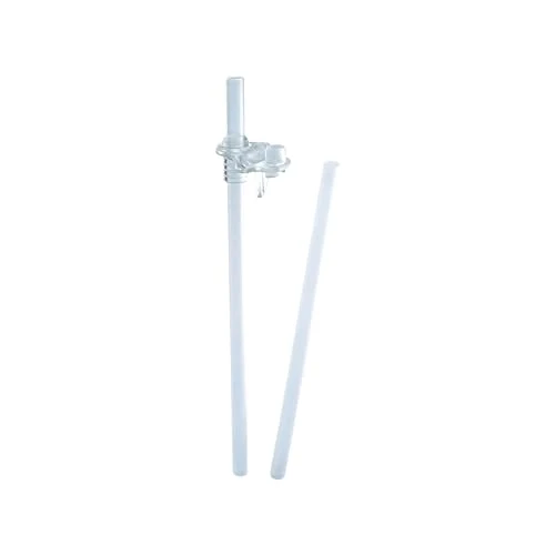 Tutekopp reservedeler med 2 silikonsugerør, BPA-fri, transparent sklep Twistshake 7350083126542