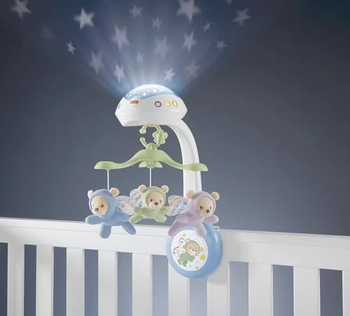 Babyleke 3-i-1 Med Lys, Musikk Og Projektor 3W Fisher-Price CDN41