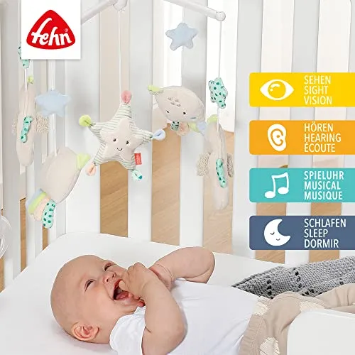 Uro Baby 40x40x65cm Med Musikk Og Sjødyr, Melodi Schlaf Kindlein Schlaf, Fehn