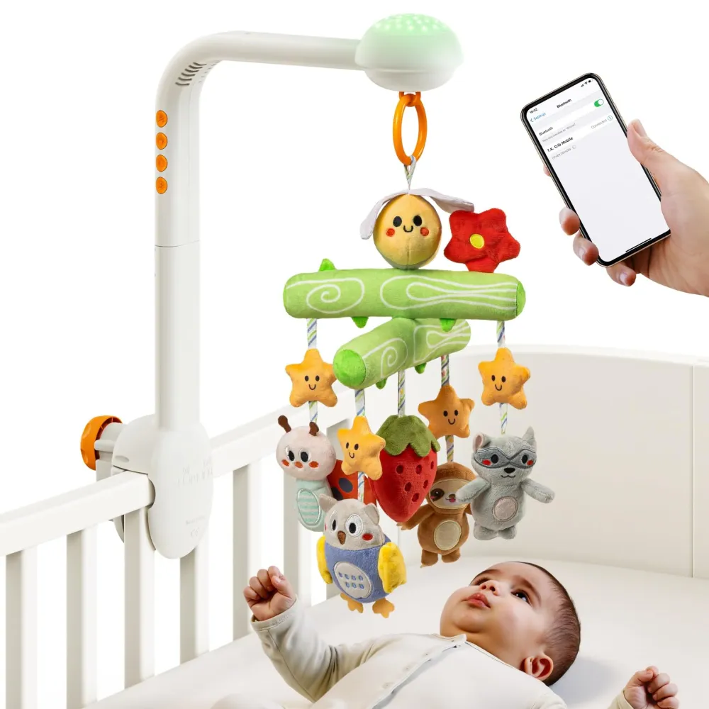 Uro Baby 3W Med Musikk, Stjerneprojeksjon Og Nattlys TUMAMA KIDS