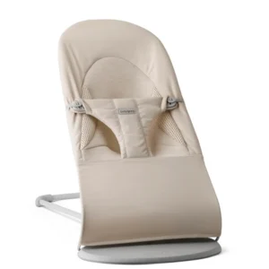 Babybjørn Vippestol ergonomisk Balance Soft tri-fabric jersey lys beige BabyBjörn 005130