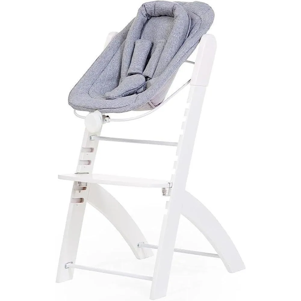 Babystol Nyfødt-innsats Evosit 0–6 Mnd, 5-punktssele, Hvit – Childhome