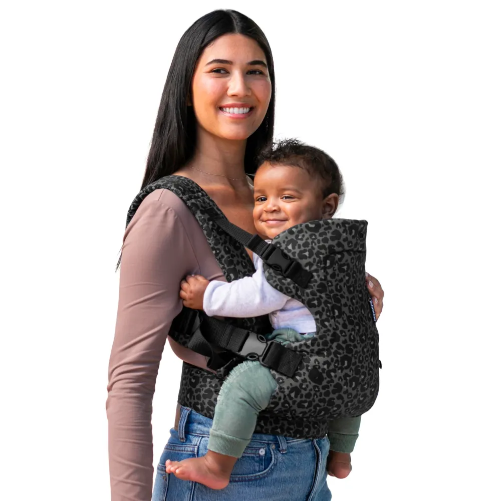 Bæresele 4-i-1 Ergonomisk 3,6–14,5kg Grå Leopard INFANTINO