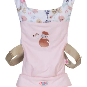 Dukkeutstyr Bæreselerosa 36–43cm, Justerbar Stropp BABY Born