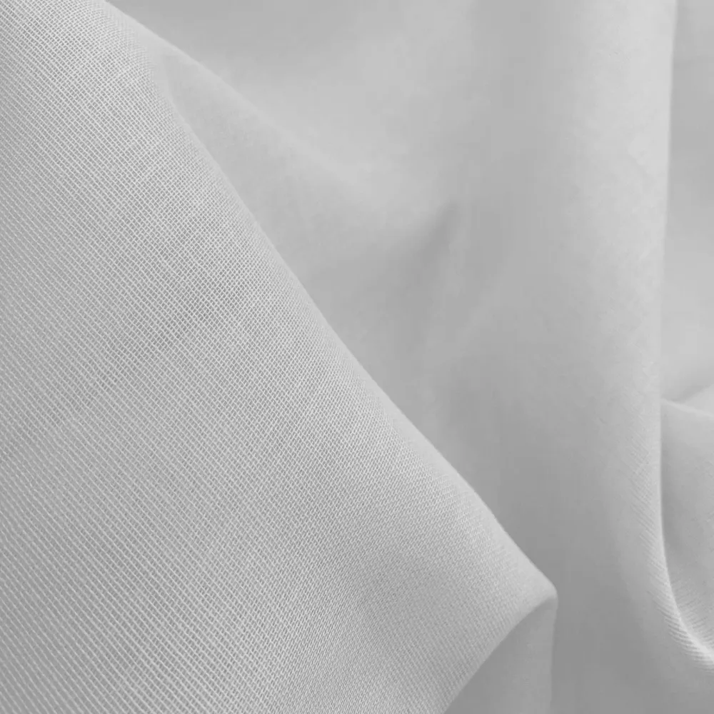 Musselinstoff 150cm hvit egyptisk bomull, metervare – Discover Lifestyle & Fashion Fabrics Muslin Fabric