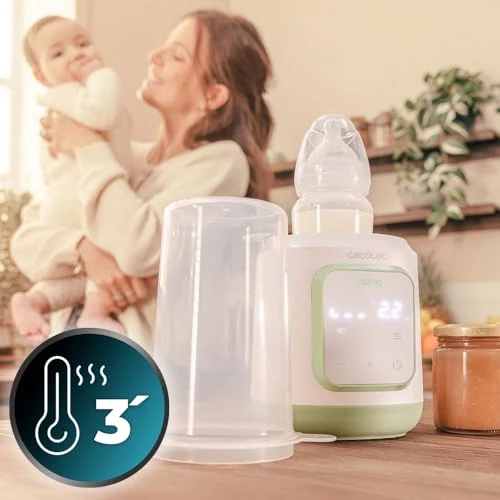 Flaskevarmer og sterilisator, 4 moduser, BPA-fri – sklep Cecotec Nana BabyCare Single