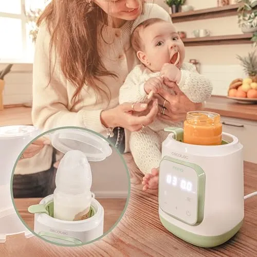 Flaskevarmer og sterilisator, 4 moduser, BPA-fri – sklep Cecotec Nana BabyCare Single
