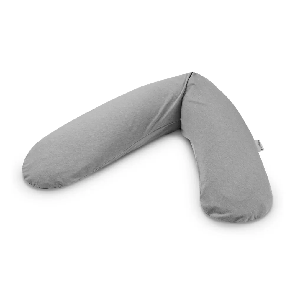 Gravidpute 190x40cm Med Mikrokulefyll Og Trekk, Halvmåneform – Theraline