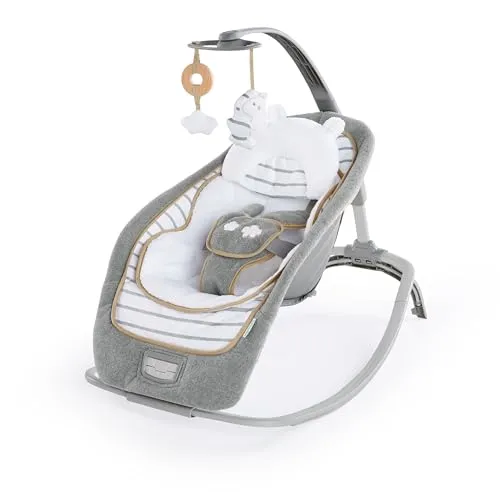 Baby Rocker med vibrasjon, musikk og 3 posisjoner Ingenuity Bella Teddy 10986-3-W11