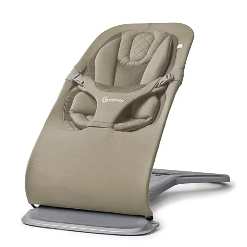 Babygynge 3-i-1 ergonomisk 2,5–13,2kg, sammenleggbar Soft Olive sklep Ergobaby
