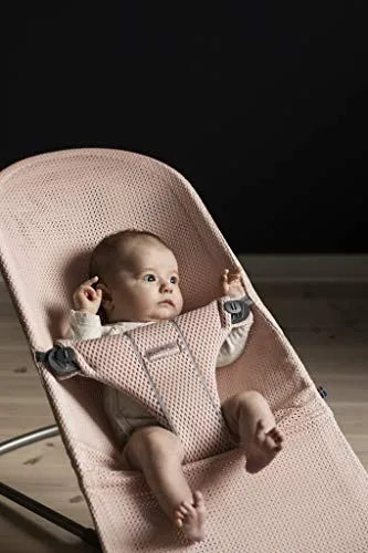 Vugge Baby 3,5–13kg, Pearly Pink, polyester, naturlig vugging – BabyBjörn 006001
