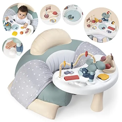 Babystol Oppblåsbar Med Interaktivt Bord 66x70x41,8cm Little Smoby 7600140103
