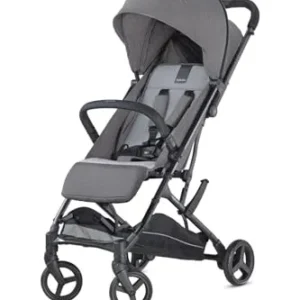 Barnevogn Lett Og 49x104x82cm Kompakt Med Liggestilling, Grå – Inglesina