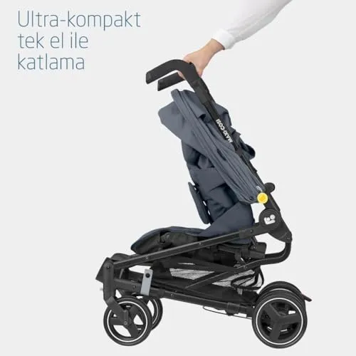 Barnevogn Lett Og Kompakt 22kg, 3 Liggestillinger Maxi-Cosi Mara