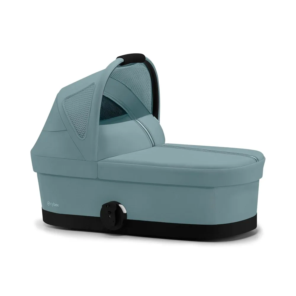 Barnevognbag 0–6 Mnd 9kg, Nettingstoff, Stormy Blue, Cybex Gold Cot S