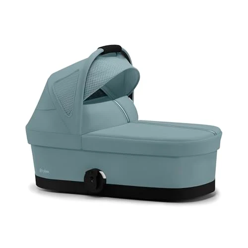 Barnevognbag 0–6 Mnd 9kg, Nettingstoff, Stormy Blue, Cybex Gold Cot S