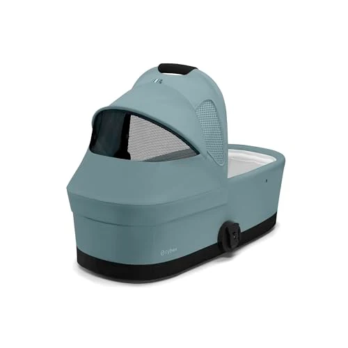 Barnevognbag 0–6 Mnd 9kg, Nettingstoff, Stormy Blue, Cybex Gold Cot S